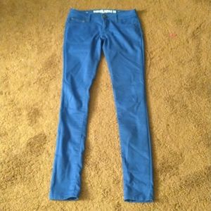 Blue Size 1 - Fit 6 low rise Mossimo Supply Skinny Jeans